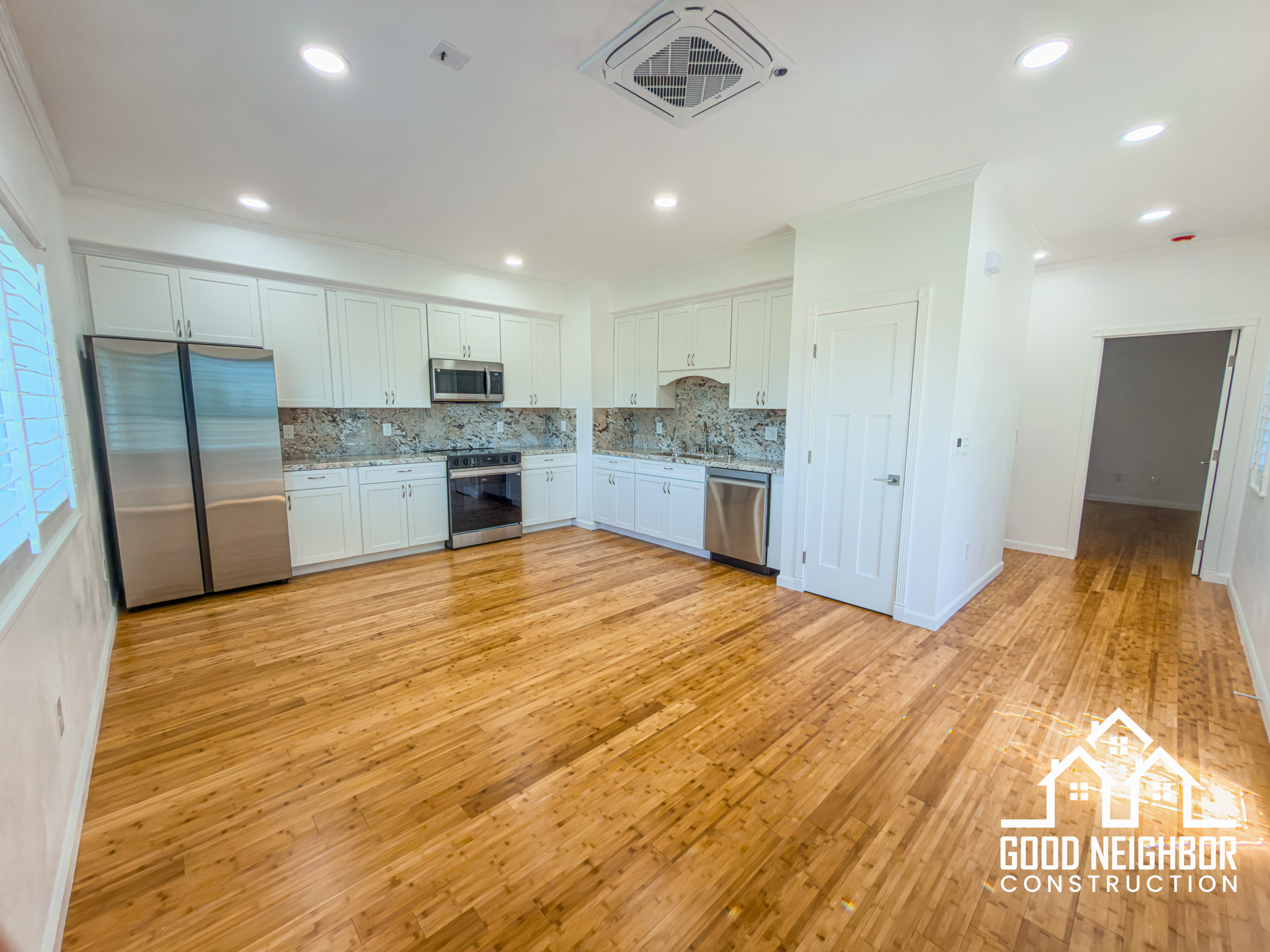 Finished modern one-bedroom ADU guest house with private entrance